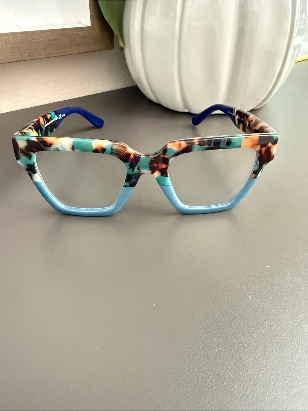 Peepers Bold Teal Tortoiseshell and Blue Women's 1.50 Progressive  Glasses